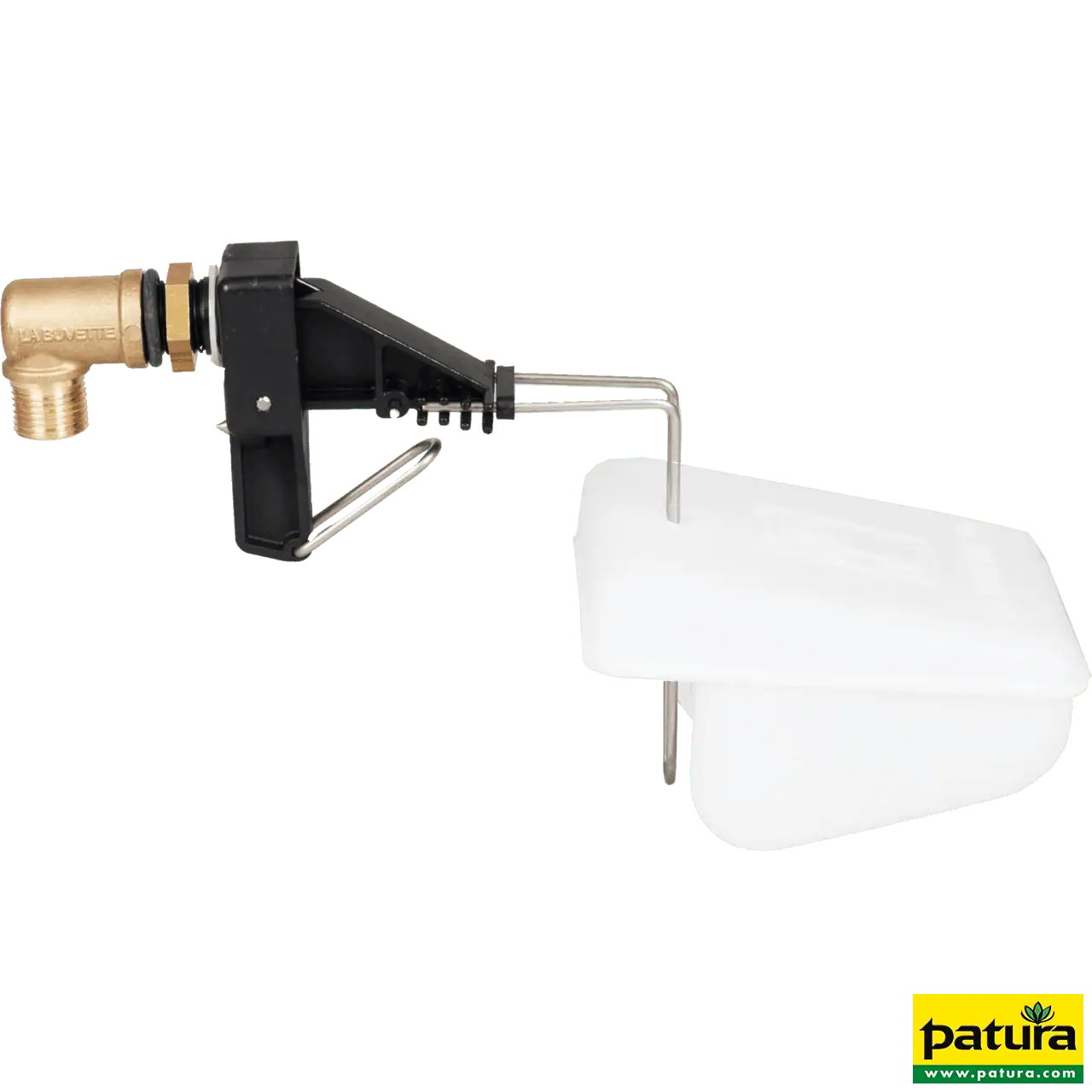 Hochdruckventil mit Schwimmer (schwarz) Anschluß 1/2" oder 3/4" (inkl. Adapter)