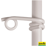 Kunststofföse weiß, f. Litzen/Seile für Pfähle mit 19 mm (25 Stück/Pack)