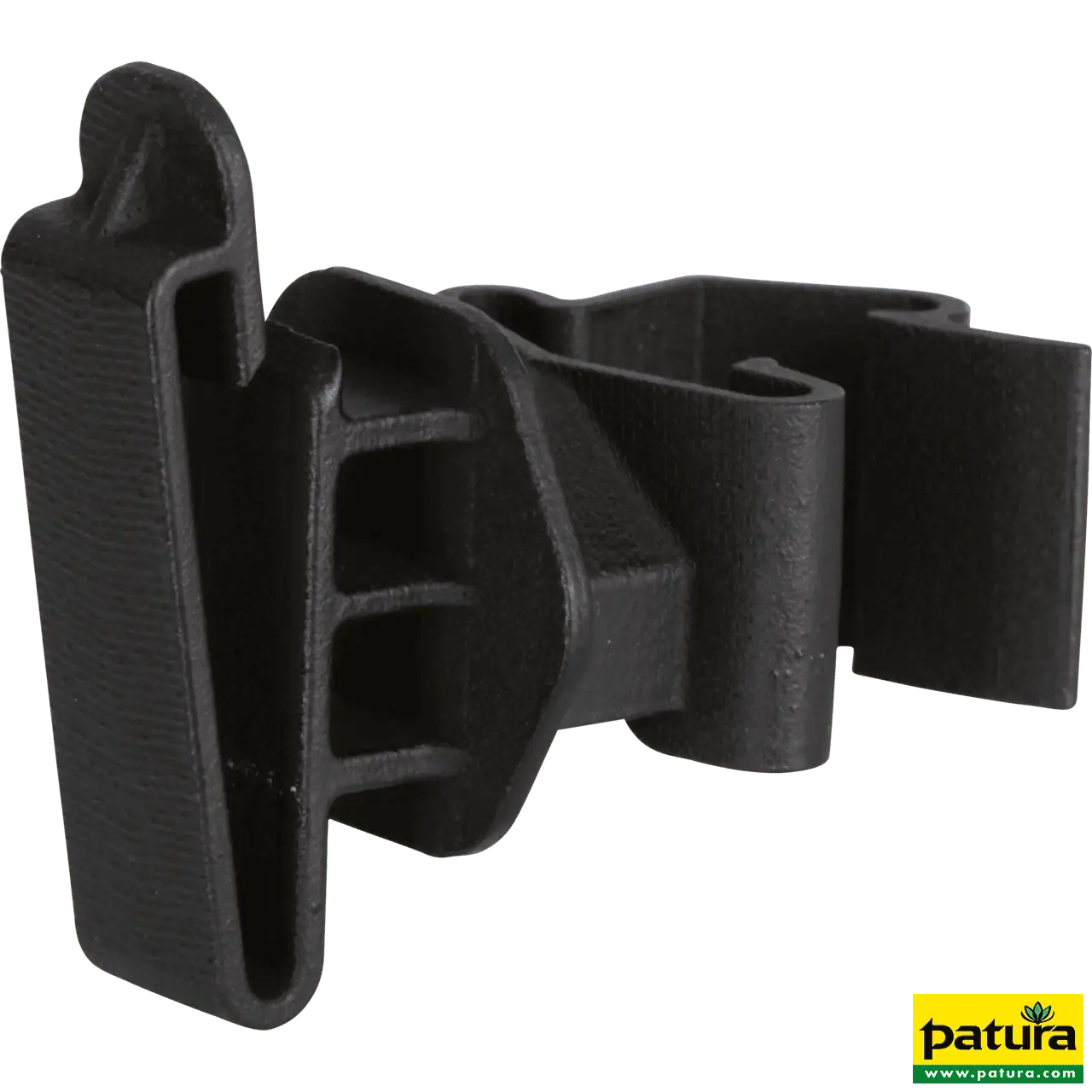 Breitband-Isolator f. T-Pfosten, schwarz (25 Stück / Pack)