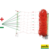 Elektrozaunnetz "plus/minus" 120 cm hoch mit Doppelspitze, 50 m
