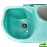 Anbau-Doppeltränke für Weidefäßer Modell FT55, Inhalt 55 Liter