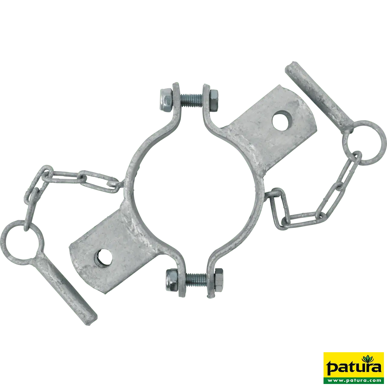 Schelle d=102 mm, 2 Halter, vz