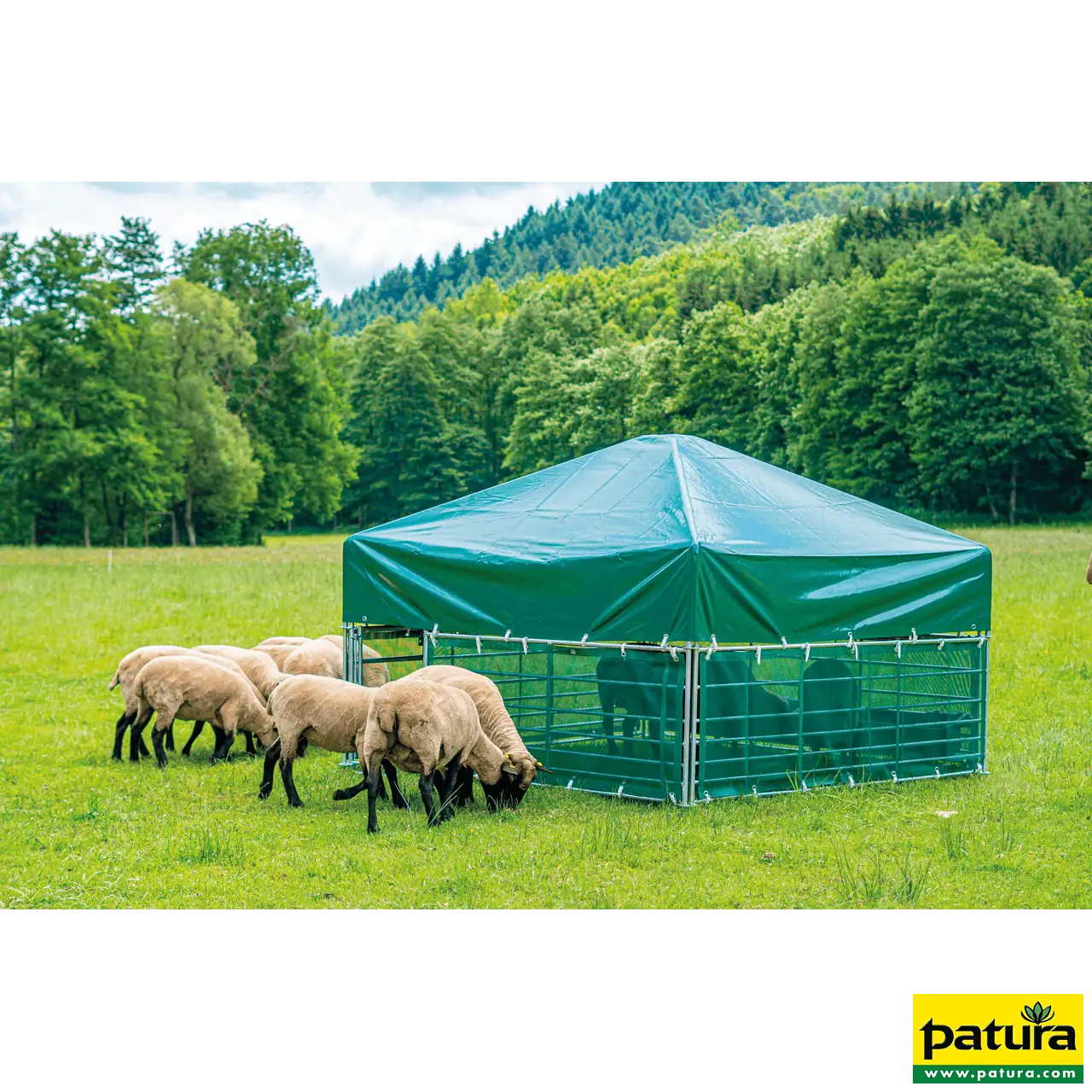 Windschutznetze für Steckfix-Horden für Steckfix-Dach 2,75 x 2,75 m,