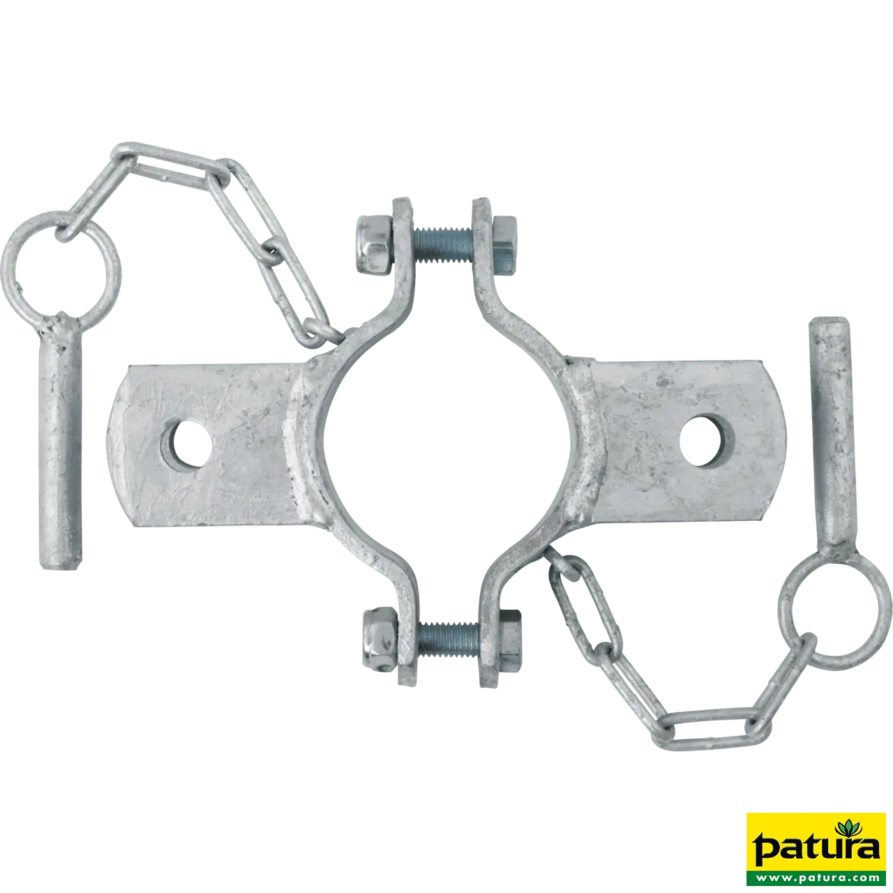 Schelle d= 76 mm, 2 Halter, vz