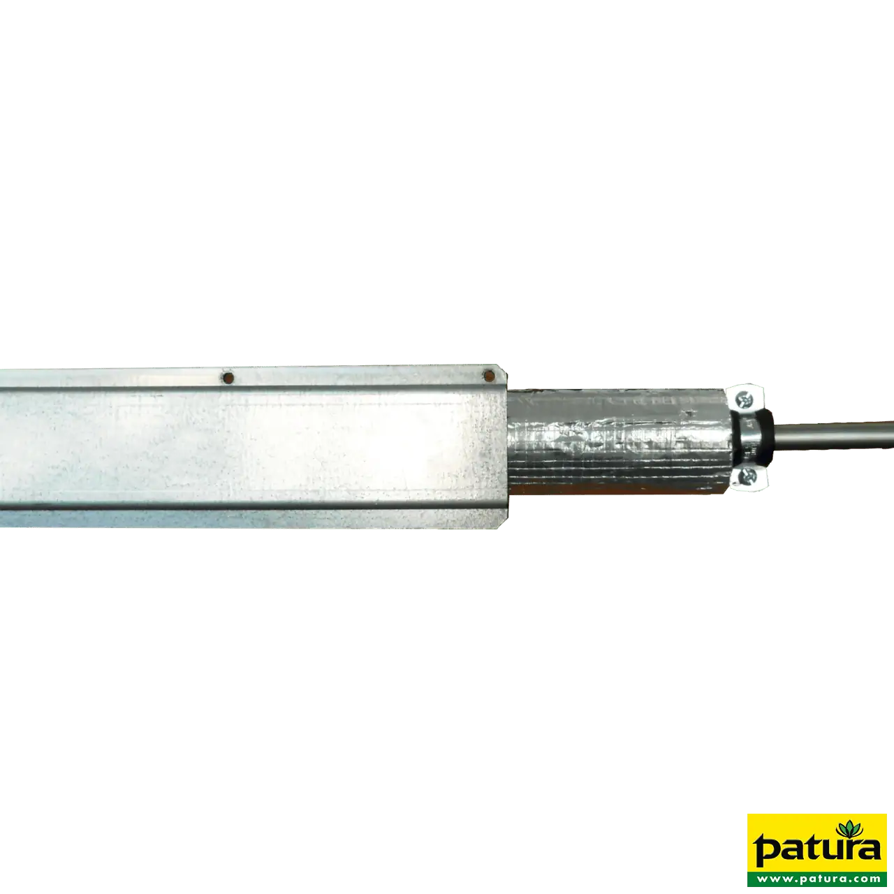 Rohrschutz, 100 cm, Edelstahl für Tränkezuleitung