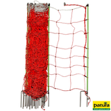 Tornado XL-Elektrozaunnetz mit Erdleiter 90 cm hoch, mit Doppelspitze, 50 m