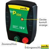 P100, Weidezaun-Gerät für 12 V Akku