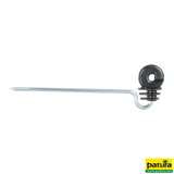 Ringisolator mit langem Schaft, Schaftlänge 20cm Holzgewinde