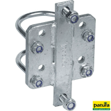 Adapter für Riegelverschluss Weidetor an Pfosten d= 60 mm