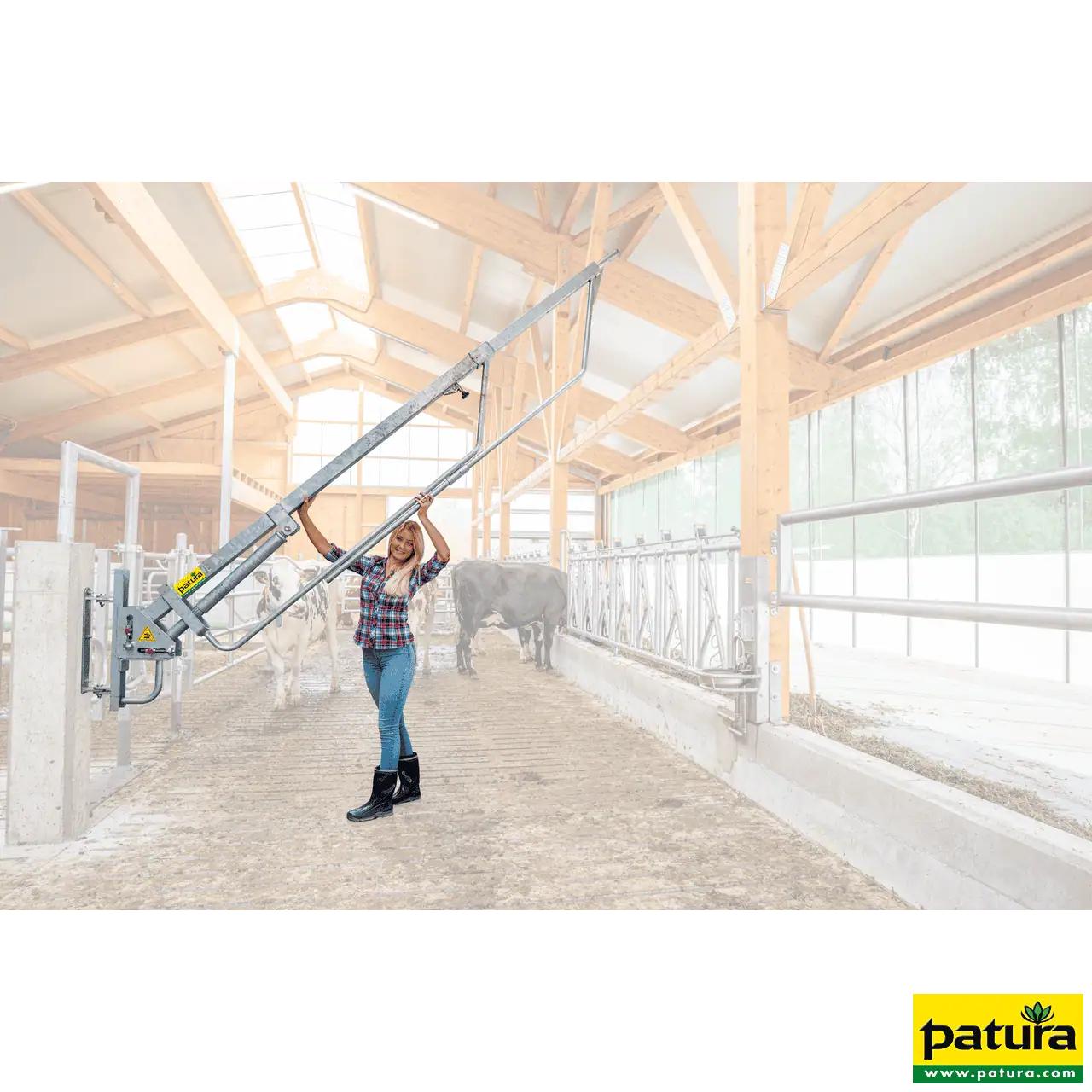 Teleskop-Hubschranke 3 - 4,5 m