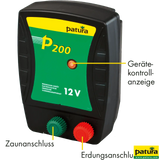 P200, Weidezaun-Gerät für 12 V Akku