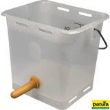 Nuckel-Tränkeeimer 13 l, transparent kpl. mit Sauger weich und