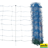 Tornado Elektrozaunnetz Kombi, blau, h= 108 cm, 50 m, Einzelspitze,