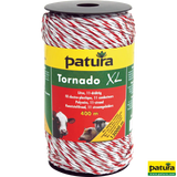Tornado XL Litze, 400 m Rolle 8 Niro 0,20 mm, 3 Cu 0,30 mm, weiss-rot