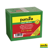 Super-Alkaline Weidezaun-Batterie 9 V / 55 Ah