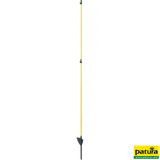Oval-Glasfiberpfahl, Glasfiberspitze 1,60 m Triffstufe, 2 Isolatoren