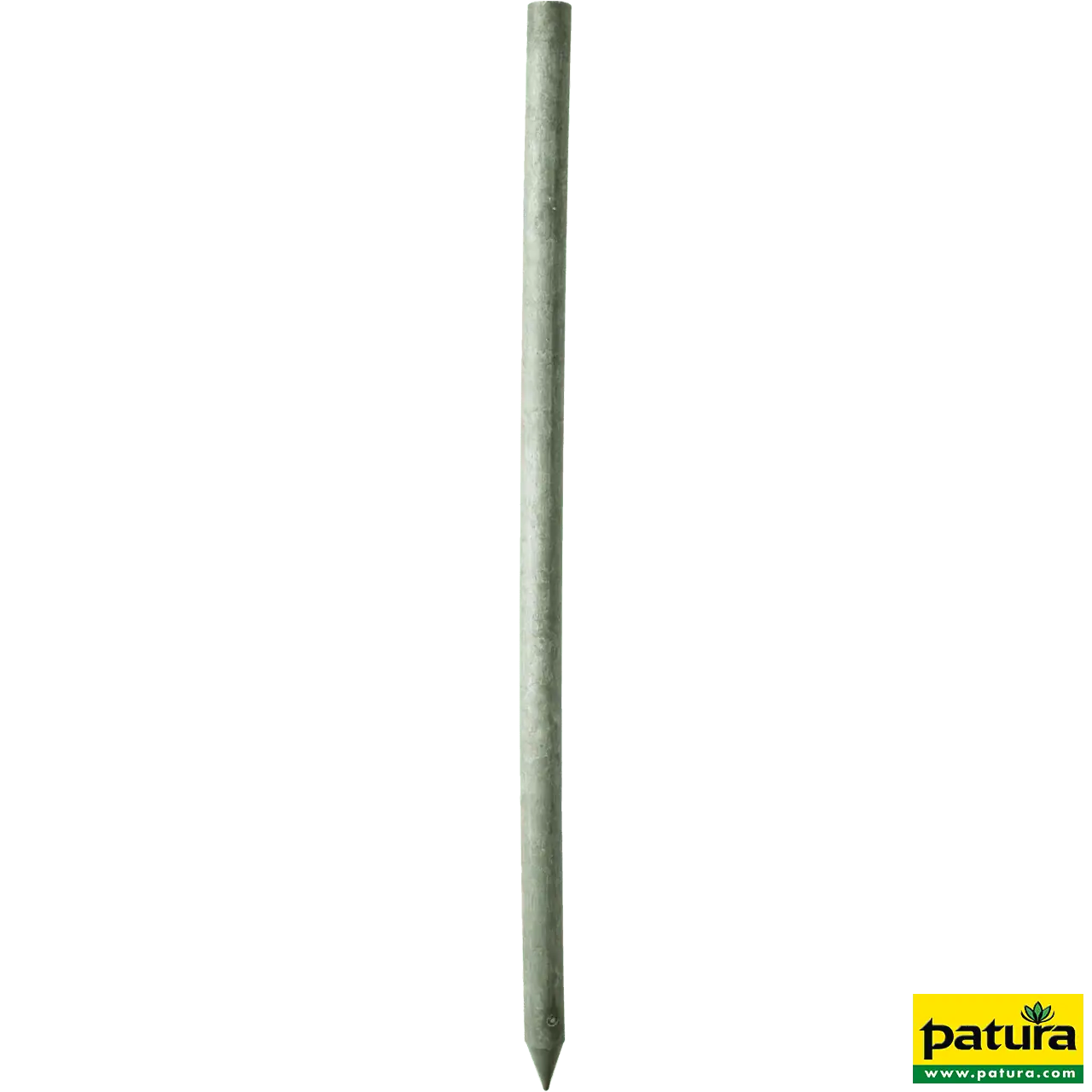 Recycling-Pfahl 200 cm lang, 8 cm stark, rund