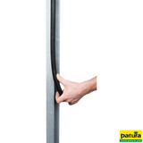 PVC-Schutzprofil für Metallpfosten Länge 50 cm