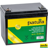 Super-Vlies-Akku 12 V / 75 Ah C100 wartungsfreie Vliesbatterie