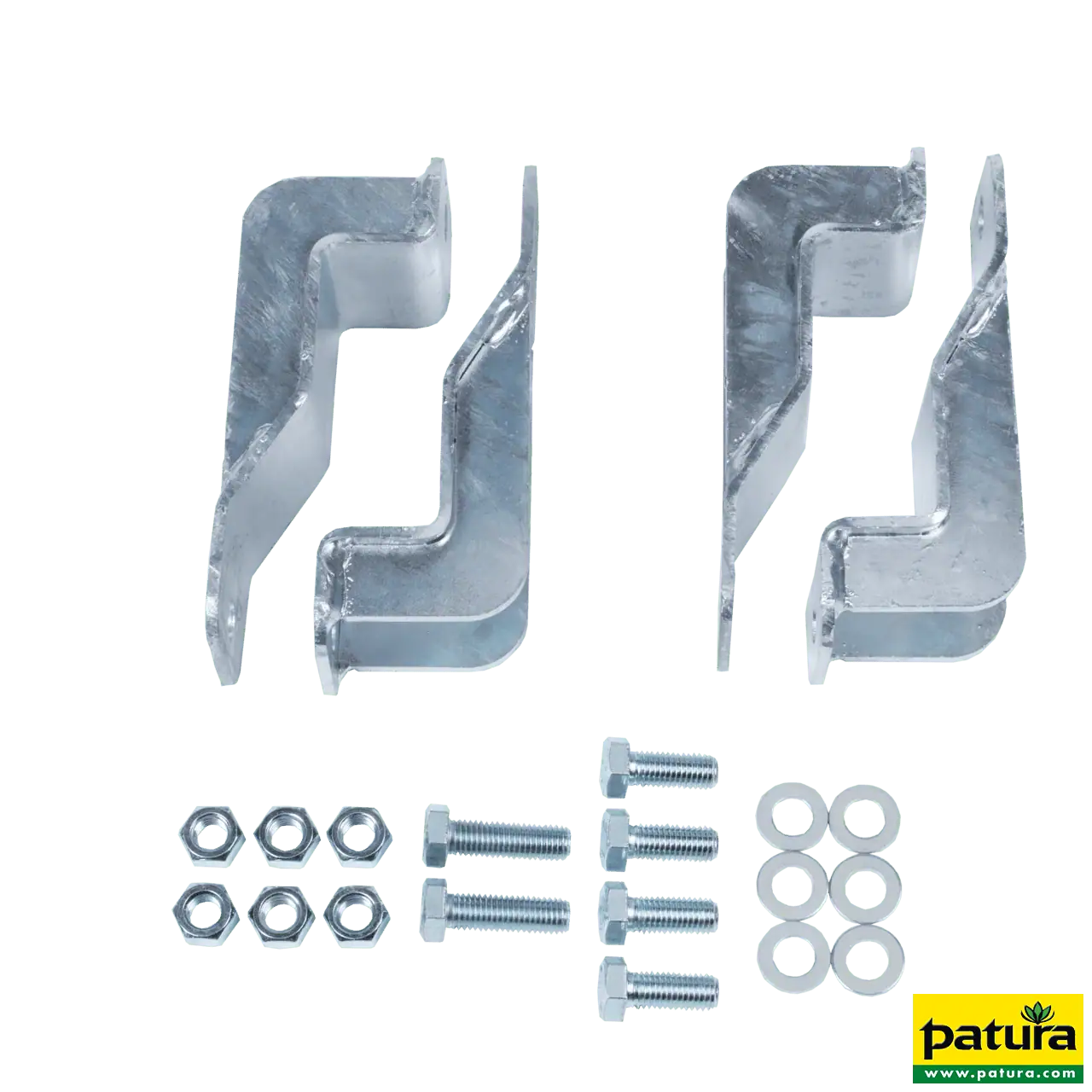 Halter für Schwingbürste MINI für Pfosten 90 x 90 mm