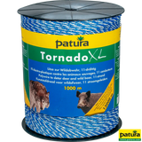 Tornado XL Litze, 1000 m Rolle 8 Niro 0,20 mm, 3 Cu 0,30 mm, blau-weiß
