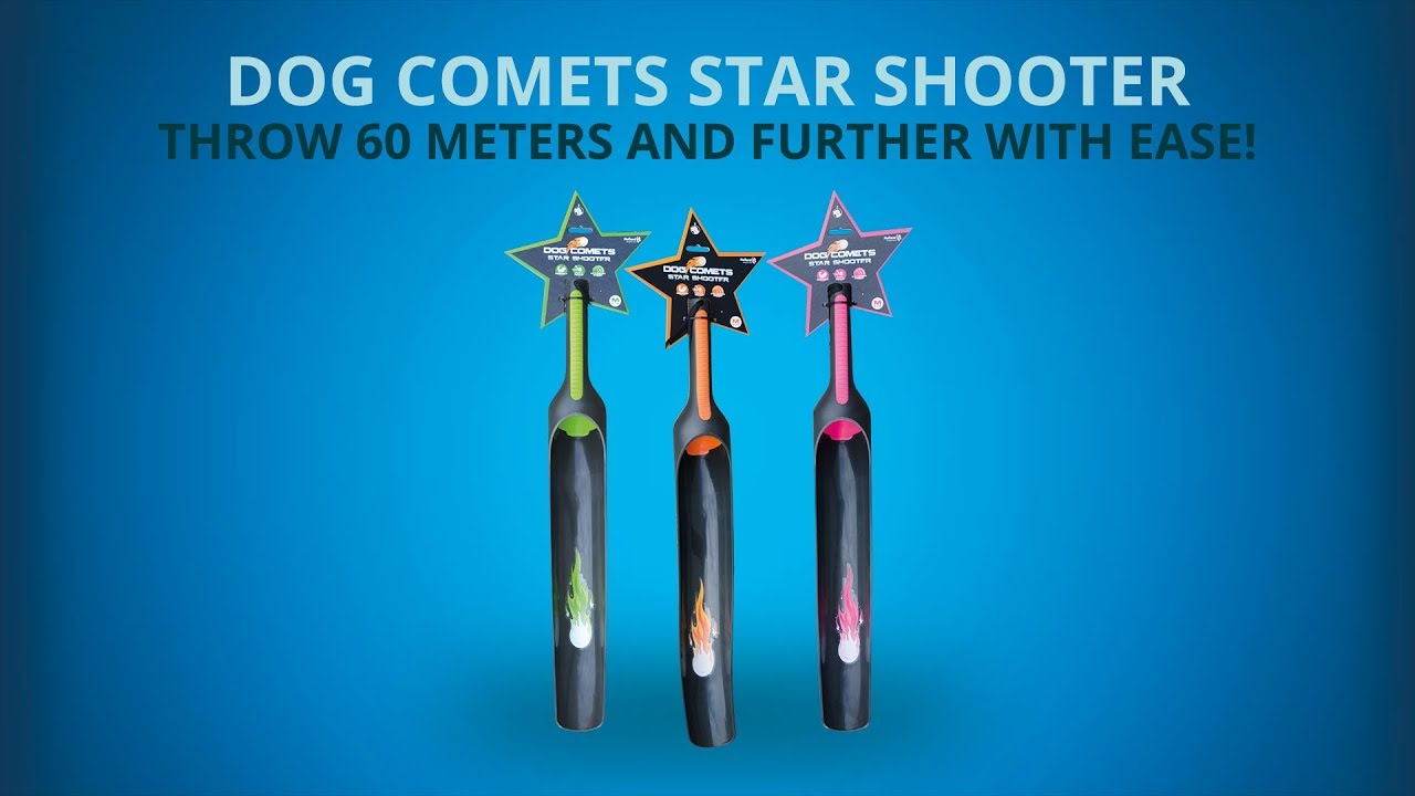 Dog Comets Ball Launcher, grün, 58 cm, für Bälle bis Ø 6 cm
