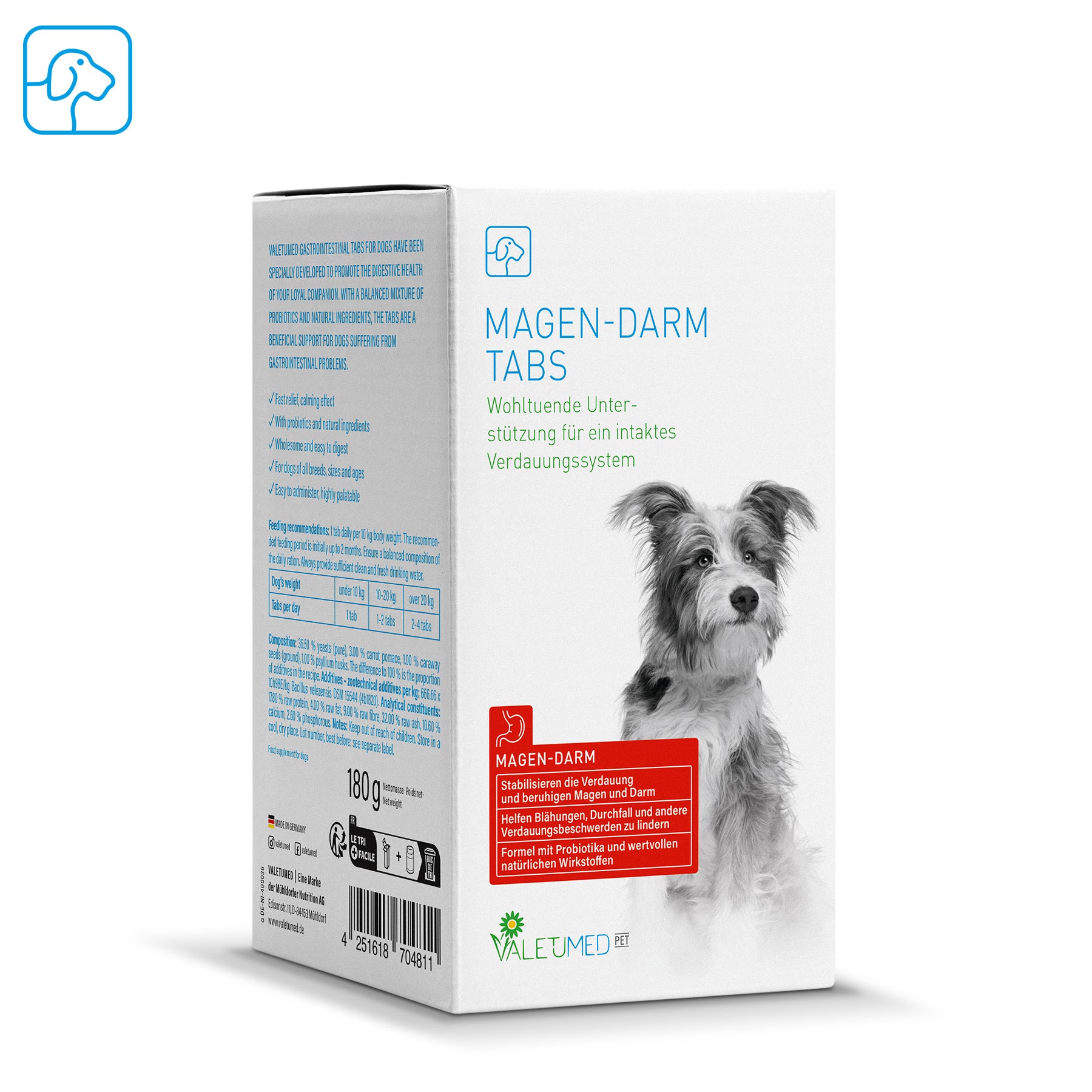 Valetumed - Magen-Darm Tabs 180 g