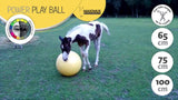 Maximus Pferdeball, Ø 100 cm, gelb, Kunststoff
