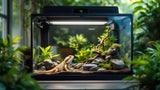 Terrarium aus Glas für Reptilien und exotische Tiere