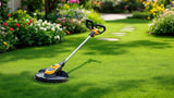 Rasentrimmer für präzises Schneiden von Rasenkanten im Garten