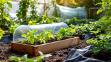 Gartenfolie für Beetabdeckung und Unkrautschutz im Garten