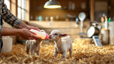 Ziegenkitz bei der Aufzucht auf einem Bauernhof