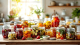 Einmachgläser aus Glas für Lebensmittelaufbewahrung und Einkochen