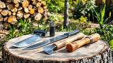 Handgeschmiedete Äxte und Beile für Holzarbeiten und Outdoor-Einsatz