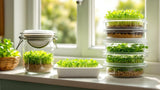Frische Keimlinge und Sprossen als nährstoffreiche Zutaten für gesunde Ernährung
