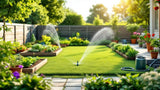 Gartenbewässerungssystem für effiziente und automatische Pflanzenbewässerung im Außenbereich