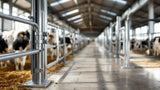 Pfosten und Schellen aus Metall für Zaunbau und Befestigung
