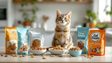Katzenleckerlis in verschiedenen Sorten und Geschmacksrichtungen