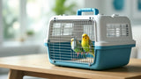 Transportkäfig aus stabilem Metall für sicheren Tiertransport