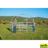 Panel-Dach Compact, Rundbogen-Unterstand, 3 m x 3,6 m