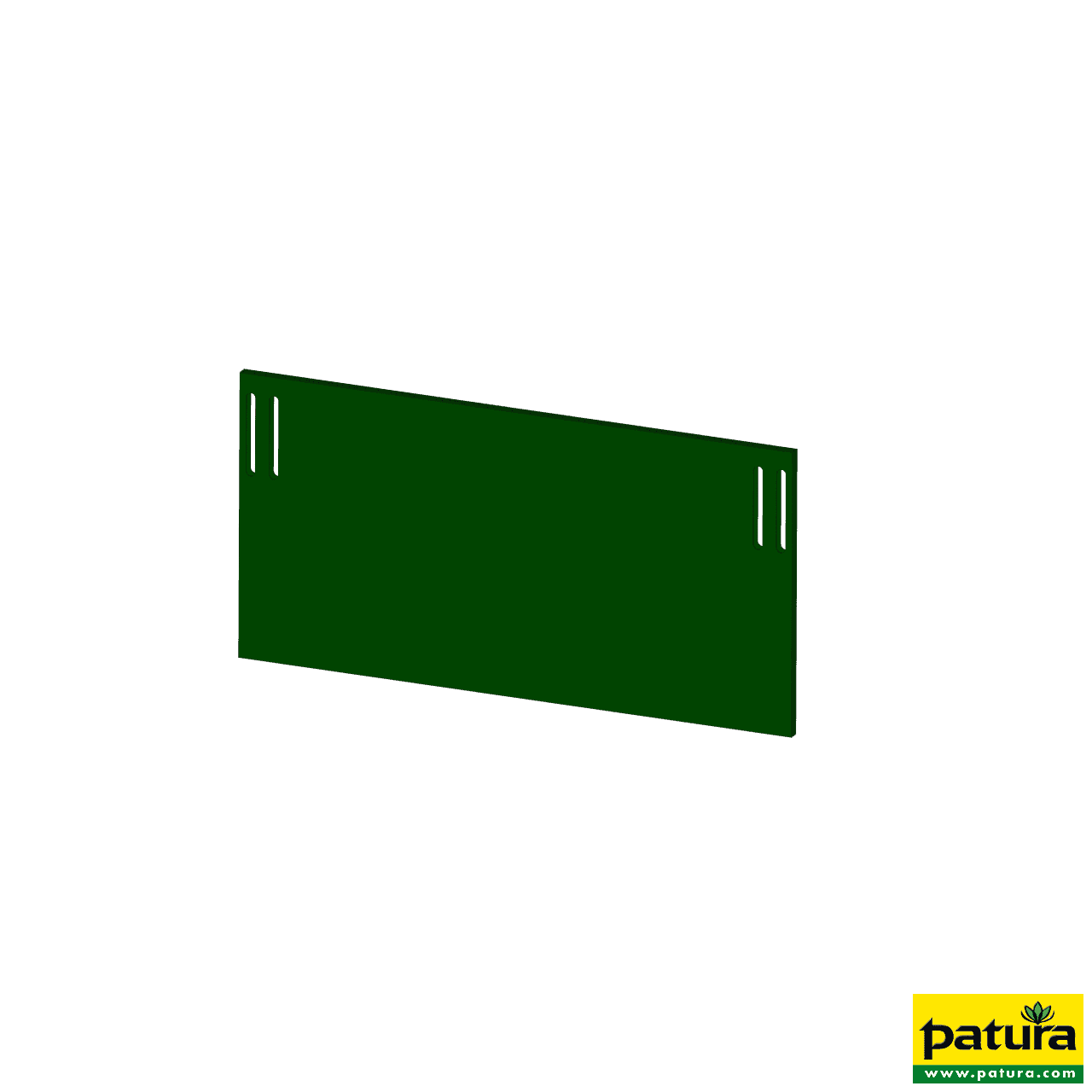 PATURA Seitenwand geschlossen, für Kälberbox, 1,20 x 2,40 m