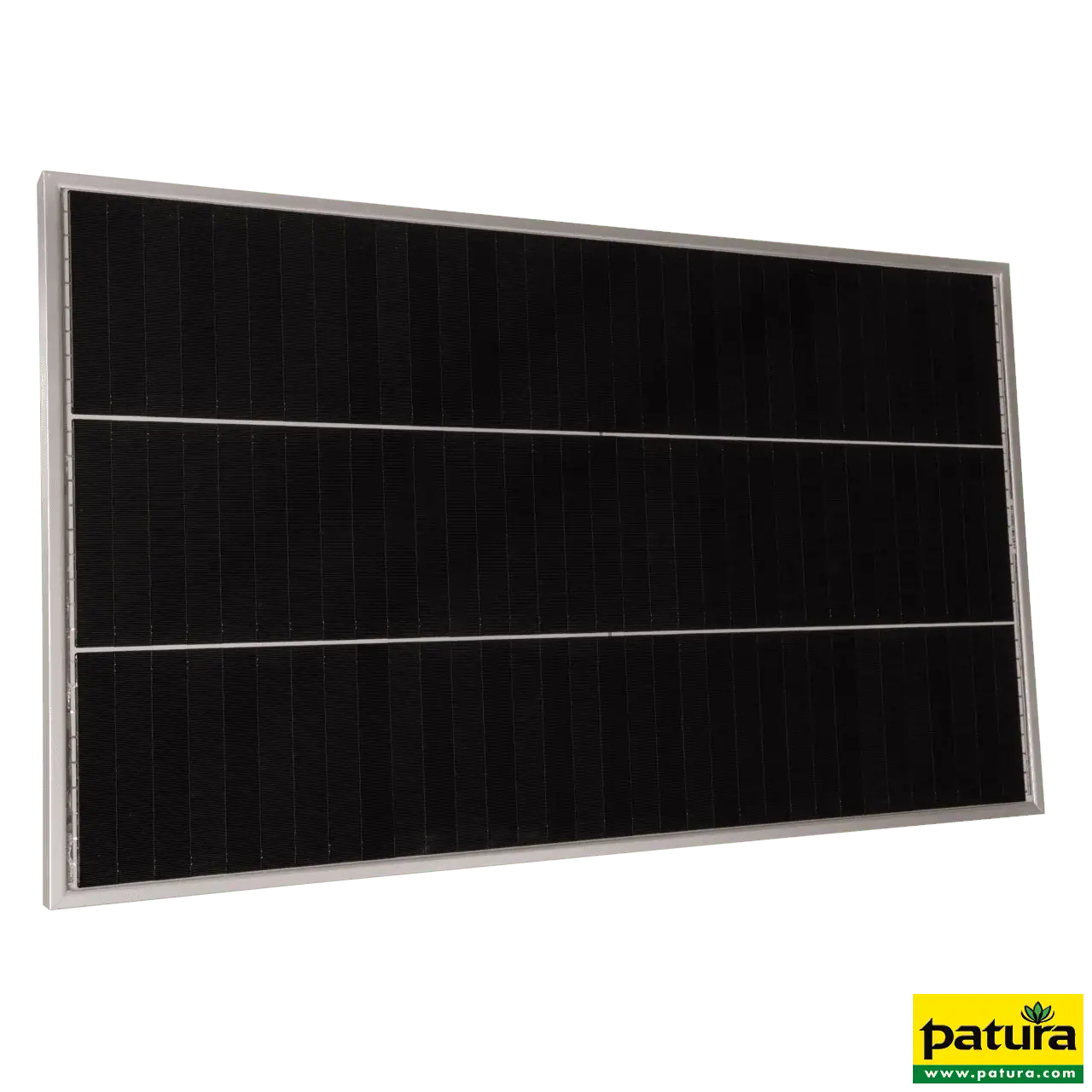 Solarmodul 80 W, polykristallin, Aluminiumrahmen, integrierter Laderegler, Universalhalter