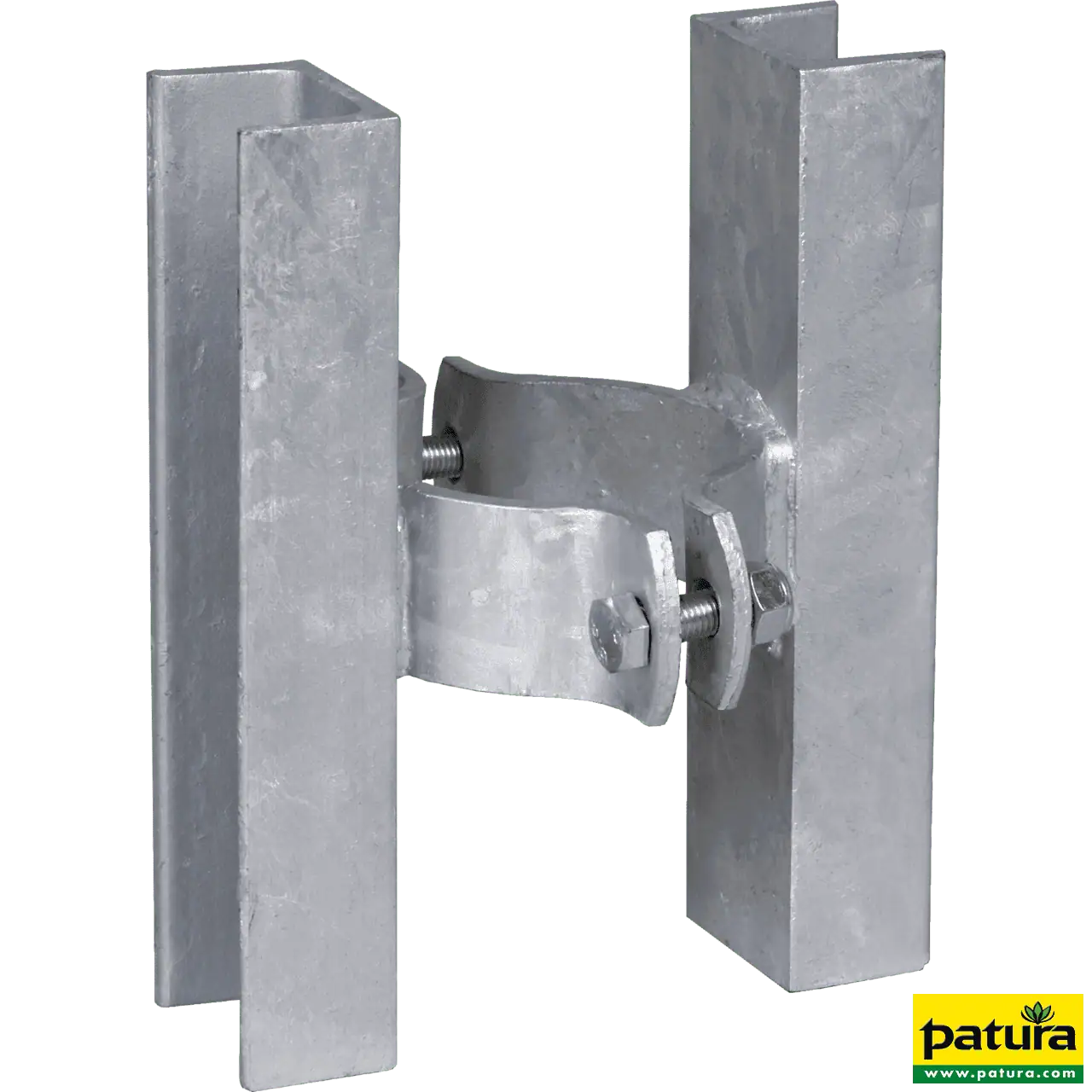 Schelle, Ø 102 mm, U-Profil doppelt, 35 cm, verzinkt