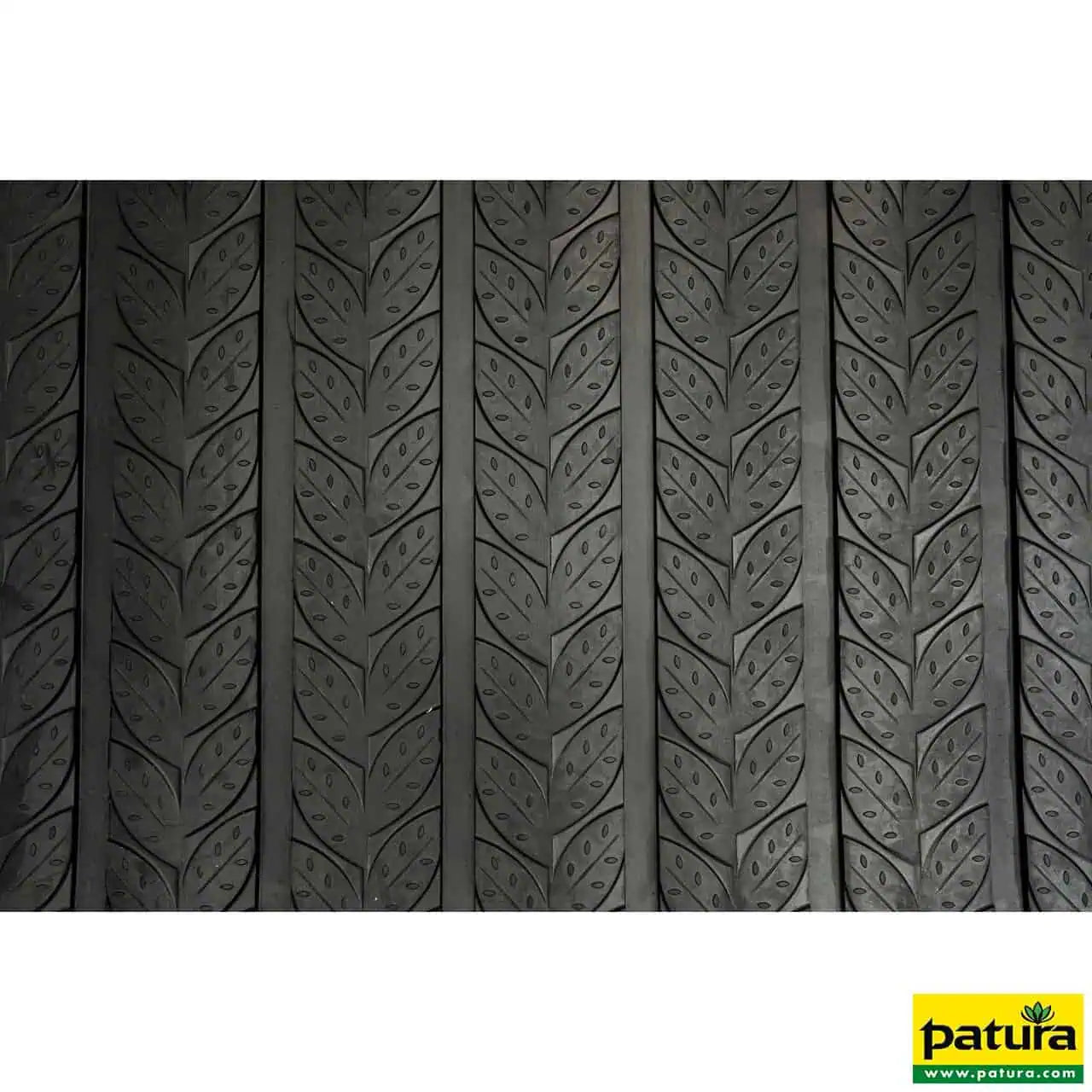 PATURA Rillenboden ActiveDuo, Laufgangbelag für Rinder, inkl. Nagelanker, Breite 80 cm, Höhe 2 cm, max. Länge 150 m