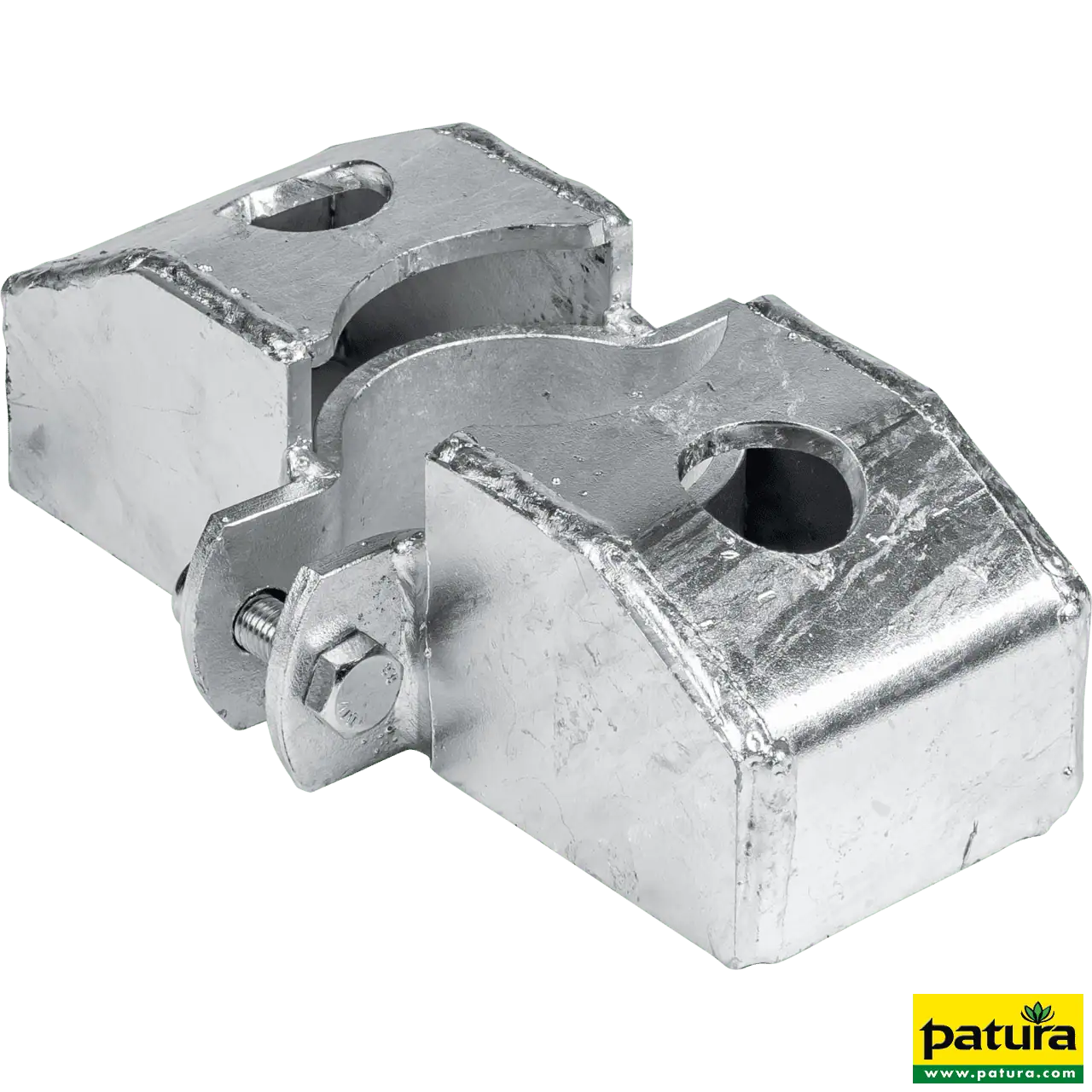 Schelle d= 76 mm, 2 Riegelhalter TS parallel