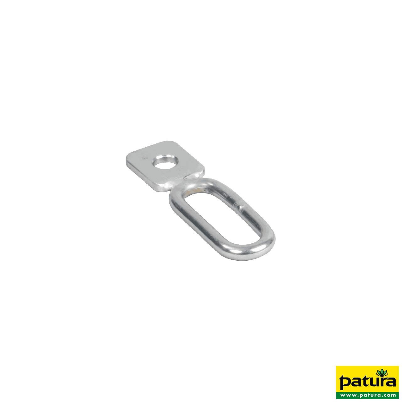 Einhängelaschen 1-fach, für T-Pfosten Isolatoren mit Stift (3 Stück / Pack)