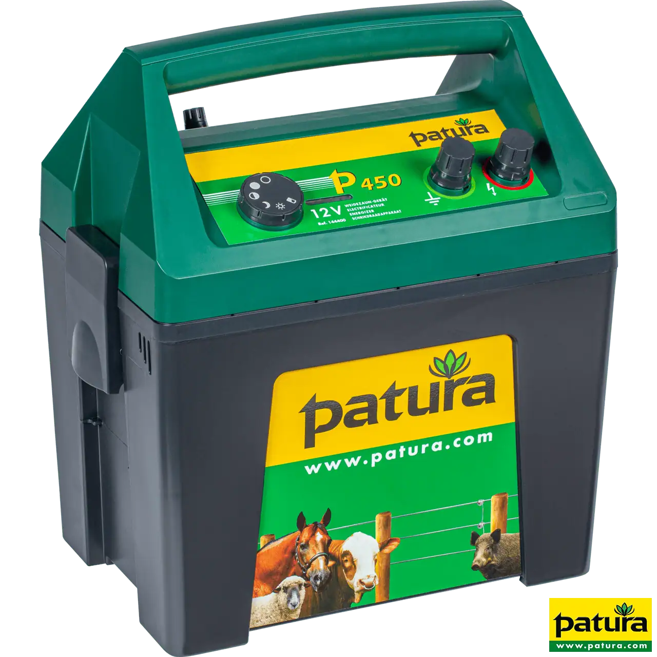 MaxiBox P450, Weidezaun-Gerät für 12 V Akku