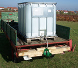 Rohrventil-Becken Mod. 10P robuste Kunststoffschale