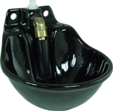 Rohrventil-Becken Mod. Ideal emaillierte Gussschale