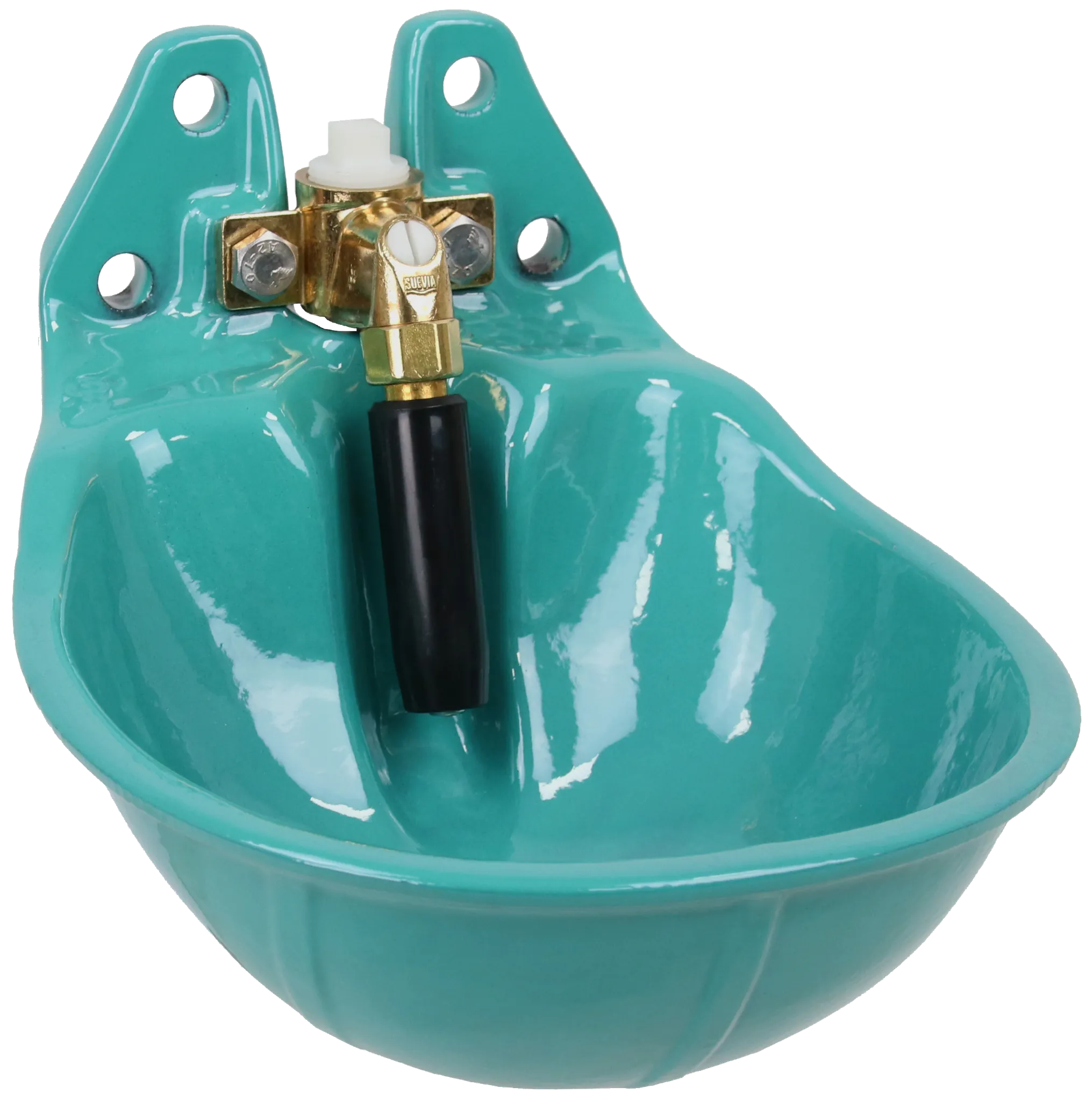 Rohrventil-Becken Mod. 25R mit 3/4" Messingventil